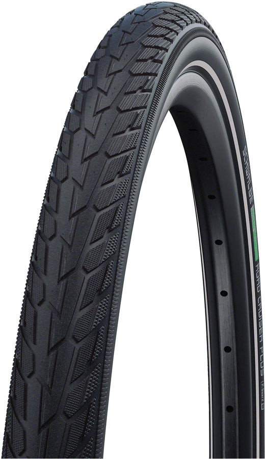 Schwalbe Road Cruiser Plus Tire 700 x 40 Clincher Wire Black/Reflective Road 11159084