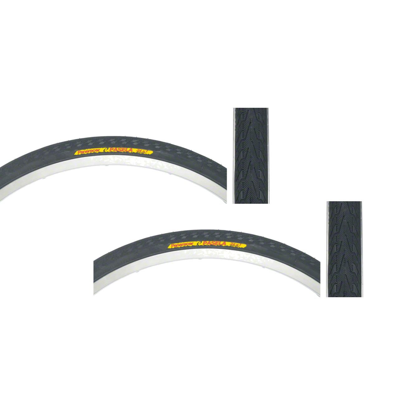 Pack of 2 Panaracer Pasela Tire 24x1 TPI 60 Clincher Wire Black Touring Bike AW241BLX-18