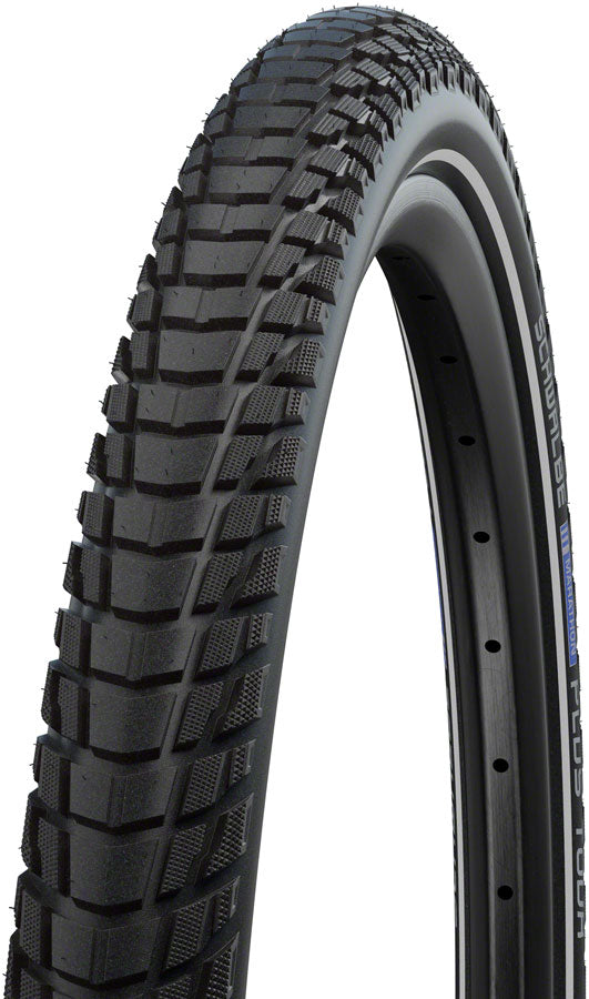 Schwalbe Marathon Plus Tour Tire - 26 x 2.0, Clincher, Wire, Black/Reflective, Performance Line, SmartGuard, Addix, E-50 11159358