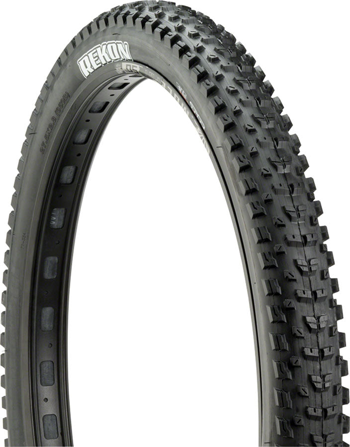 Maxxis Rekon Tire 27.5 x 2.4 Tubeless Folding Black Dual Compound EXO TB00018000