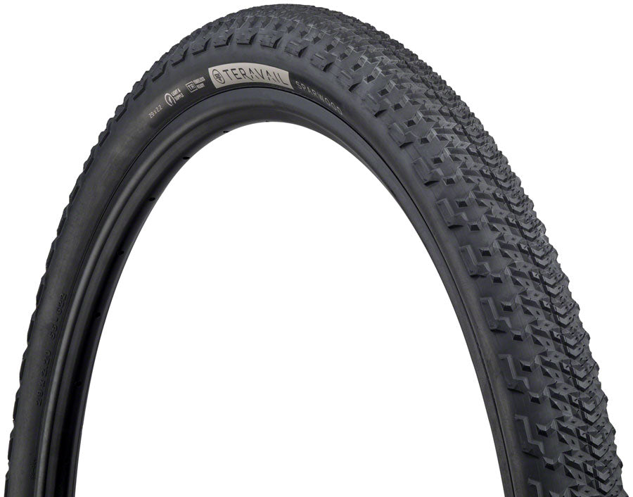 Teravail Gravel Tire Sparwood 29 x 2.2 Tubeless Folding Black Durable Fast Compound 19-000003