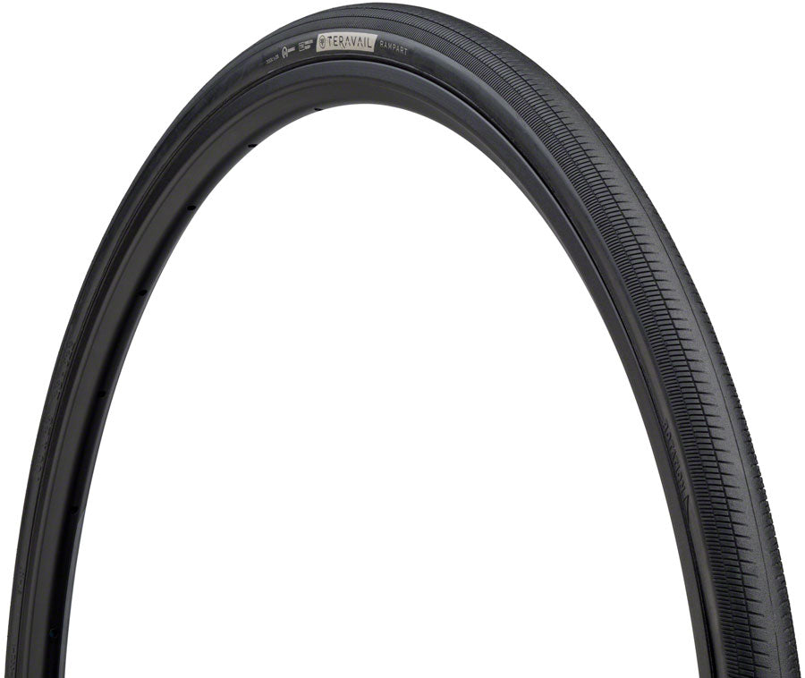 Teravail Rampart Tire 700 x 28 Tubeless Folding Blk Light & Supple Fast Compound 19-000036