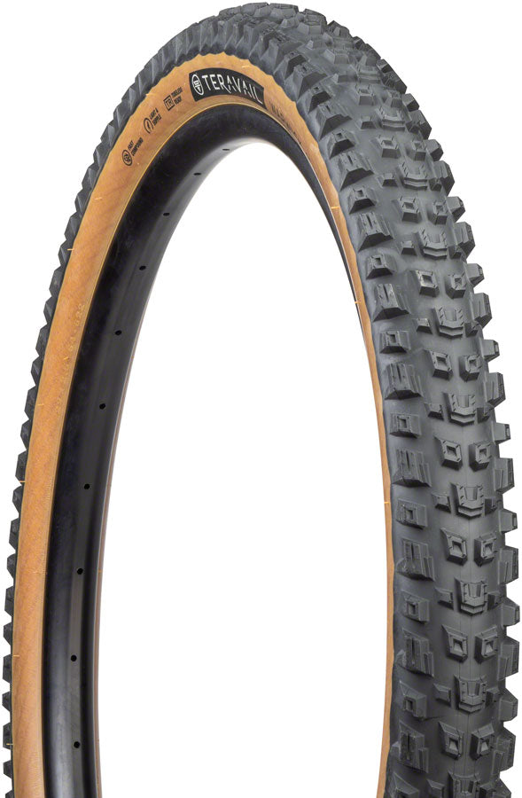 Teravail Warwick Tire 29x2.5 Tubeless Folding Tan Light and Supple Fast Compound 19-000335
