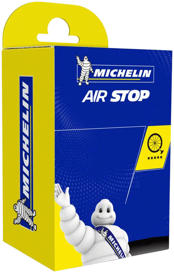 Michelin AirStop Tubes 29 x 1.9–2.125 | Premium Butyl Construction, Puncture Resistance, 40mm Presta Valve for Road and Mountain Bikes