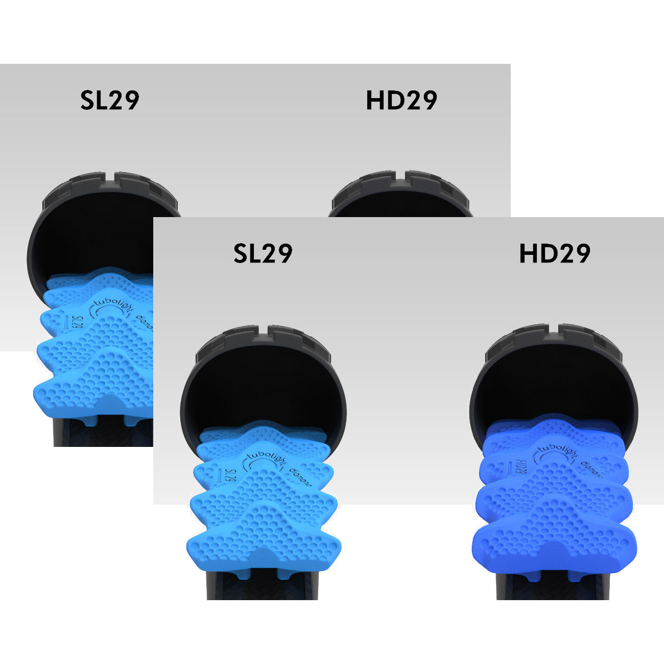 Pack of 2 Tubolito S-Tubo Road 700 x 18-28mm Tube - 60mm Presta Valve