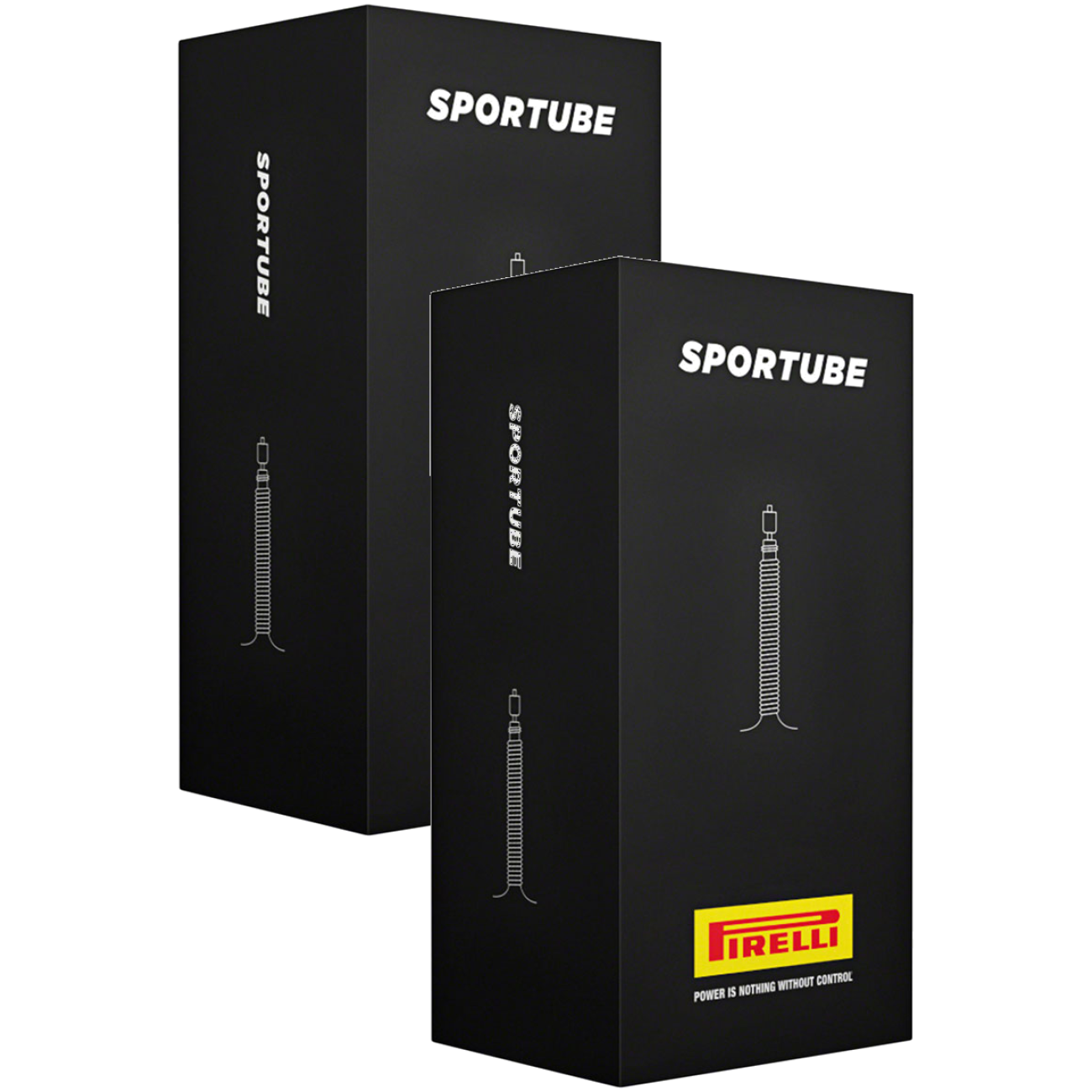 Pirelli SporTube Tubes - 27.5 x 2.5-2.8", 48mm Presta Valve, Pack of 2
