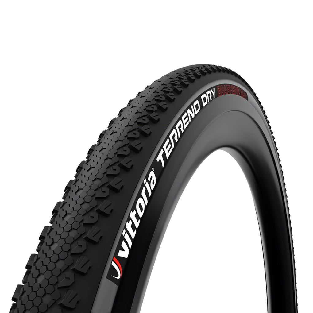 Vittoria Gravel Tire Terreno DRY G2.0 700 x 38 Tubeless Folding Black/Anthracite 120tpi 11A00070