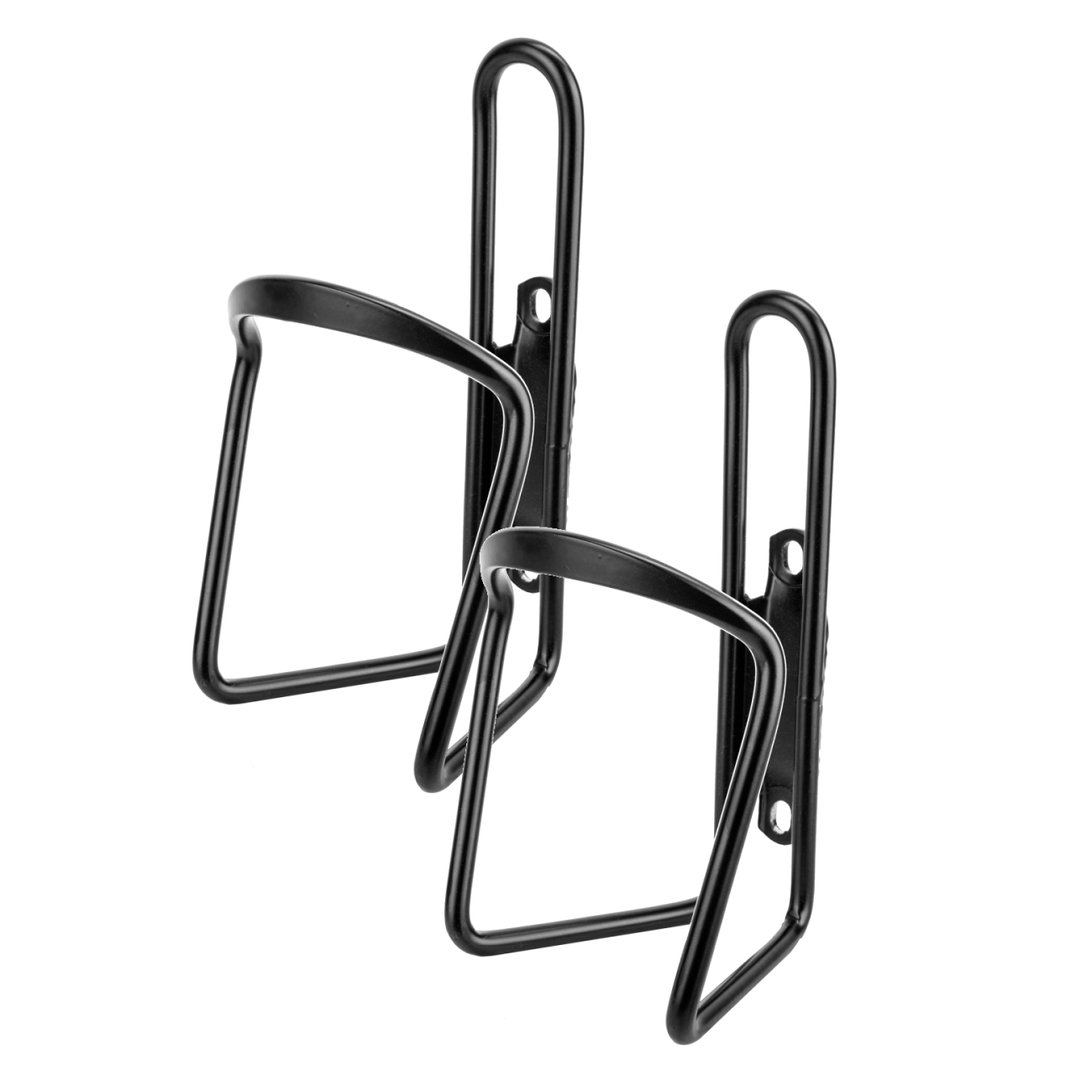 Pack of 2 Sunlite Bulk Pack Alloy Cage / No Hdwr Standard Black Alloy Braze-on