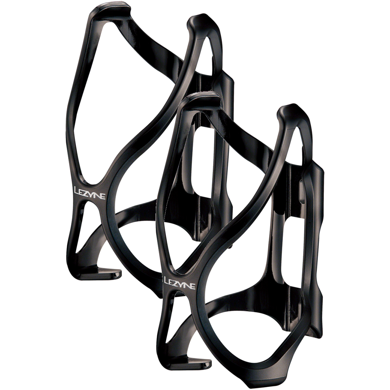 Pack of 2 Lezyne Flow Water Bottle Cage, Black