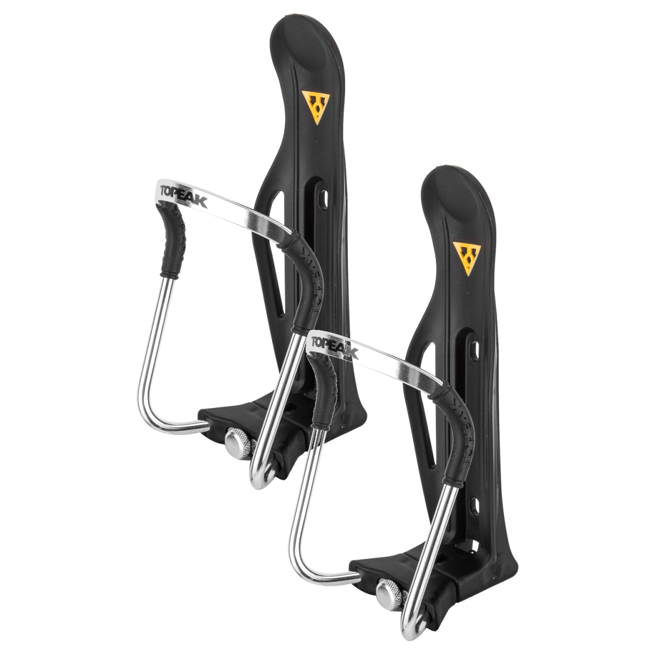 Pack of 2 Topeak Modula II Alloy Quick Adjust System Water Bottle Cage, Black