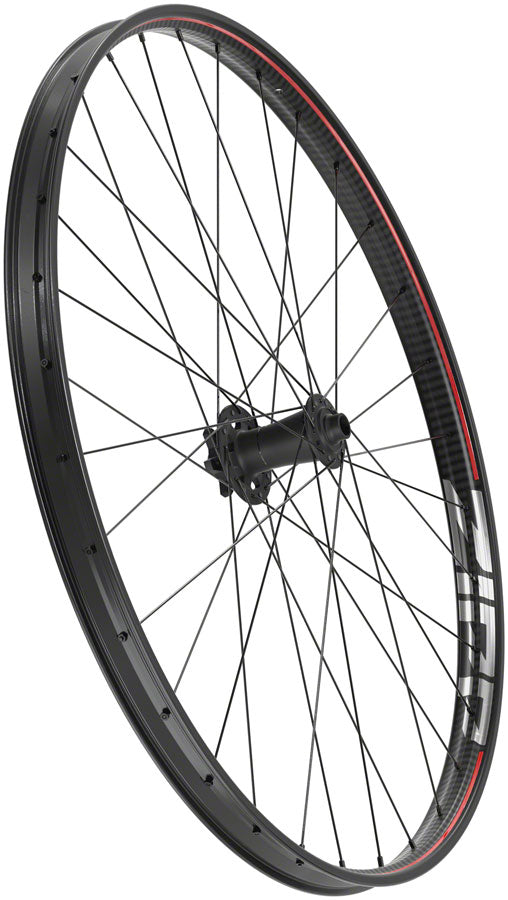 Zipp 3ZERO MOTO Carbon Front Wheel 27.5in 15x110mm ZM2 6-Bolt Slate/Stealth