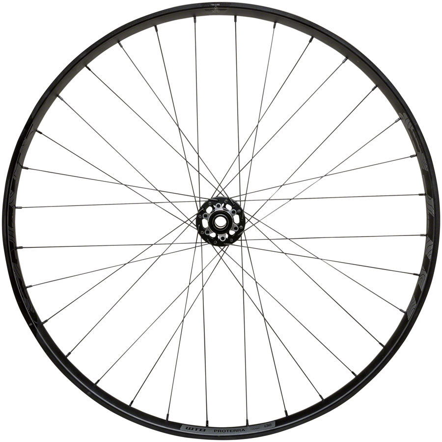WTB 27.5in Front Wheel Proterra Tough i30 15x110mm 32H 6-Bolt TCS Black MTB