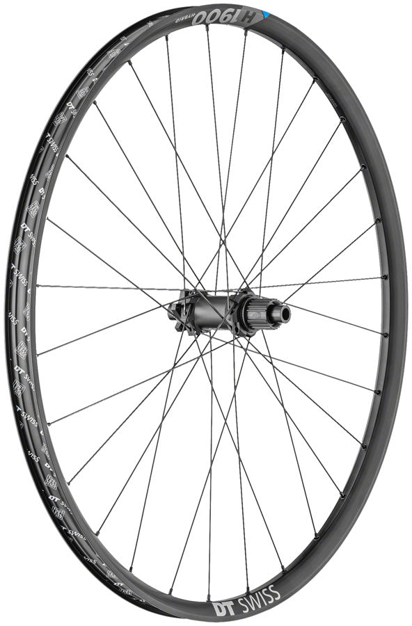DT Swiss H 1900 Spline 30 Rear Wheel 29in 12x148mm 6-Bolt Micro Spline Black