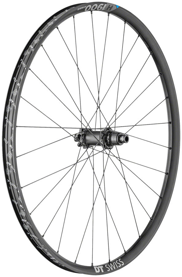 DT Swiss H 1900 Spline 30 Rear Wheel 29in 12x148mm DT 370 6-Bolt XD TCS Black