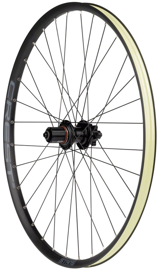 Stan's Crest S2 Rear Wheel - 27.5", QR x 135mm, 6-Bolt, HG11, 32H