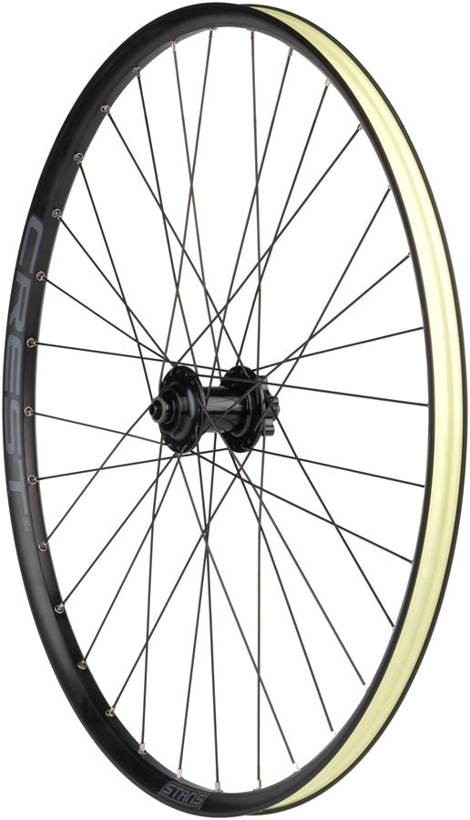 Stan's NoTubes Crest S2 Front Wheel 27.5in QRx100mm E-Sync 6-Bolt Black|XC MTB