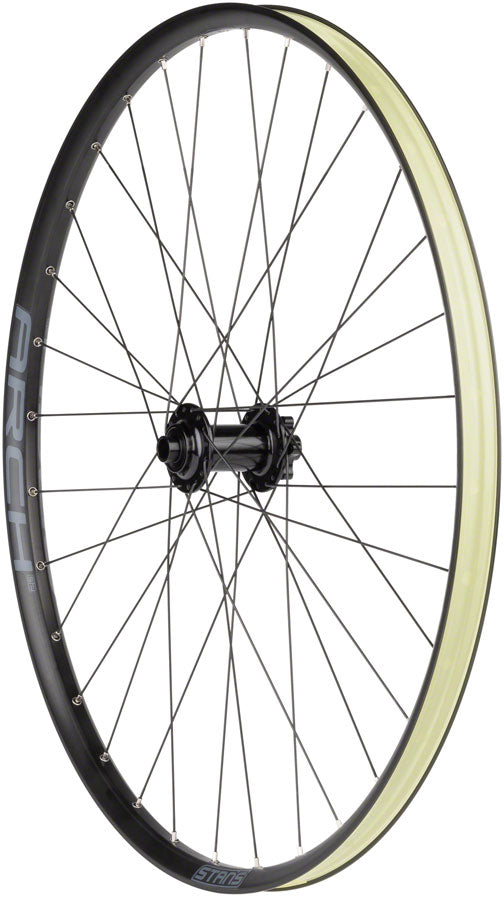Stan's NoTubes Arch S2 Front Wheel 29in 15x110mm E-Sync 6-Bolt Black Trail