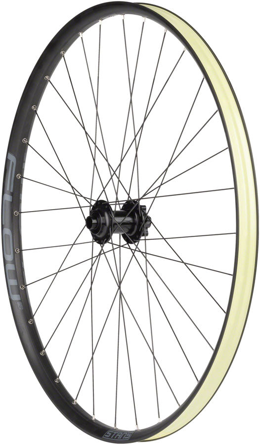 Stan's NoTubes Flow S2 Front Wheel 29in 15x100mm E-Sync Hub 6-Bolt Black MTB