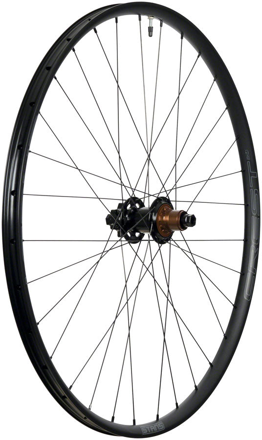 Stan's NoTubes Crest MK4 Rear Wheel 27.5in 12x142mm M-Pulse XDR 6-Bolt Black
