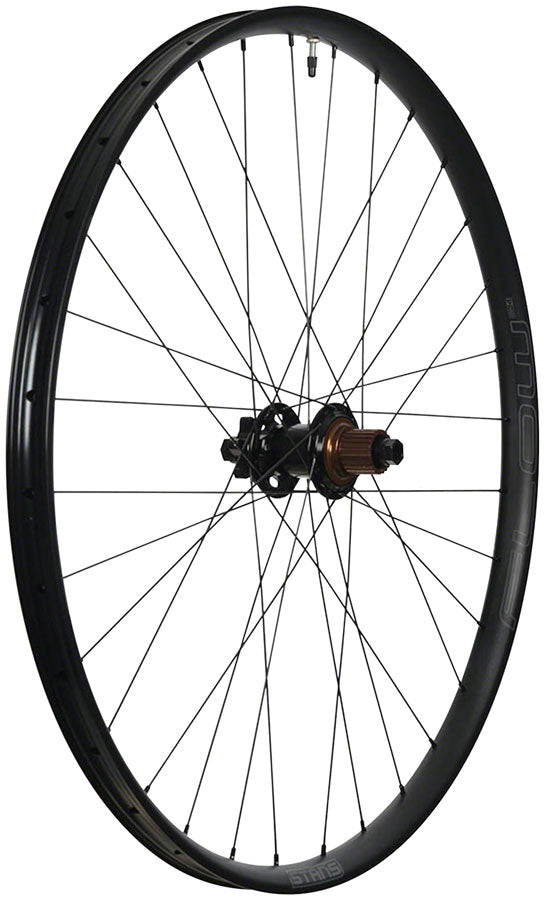 Stan's NoTubes Flow MK4 Rear Wheel 27.5in 12x148mm Micro Spline 6-Bolt Black