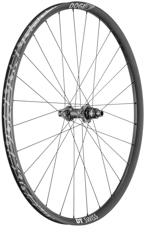 DT Swiss E 1900 Spline 30 Rear Wheel 27.5in 12x148mm Center Lock XD TCS Black