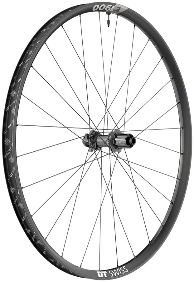 DT Swiss E 1900 Spline 30 Rear Wheel 29in 12x148mm 6-Bolt HG 11 MTN TCS Black