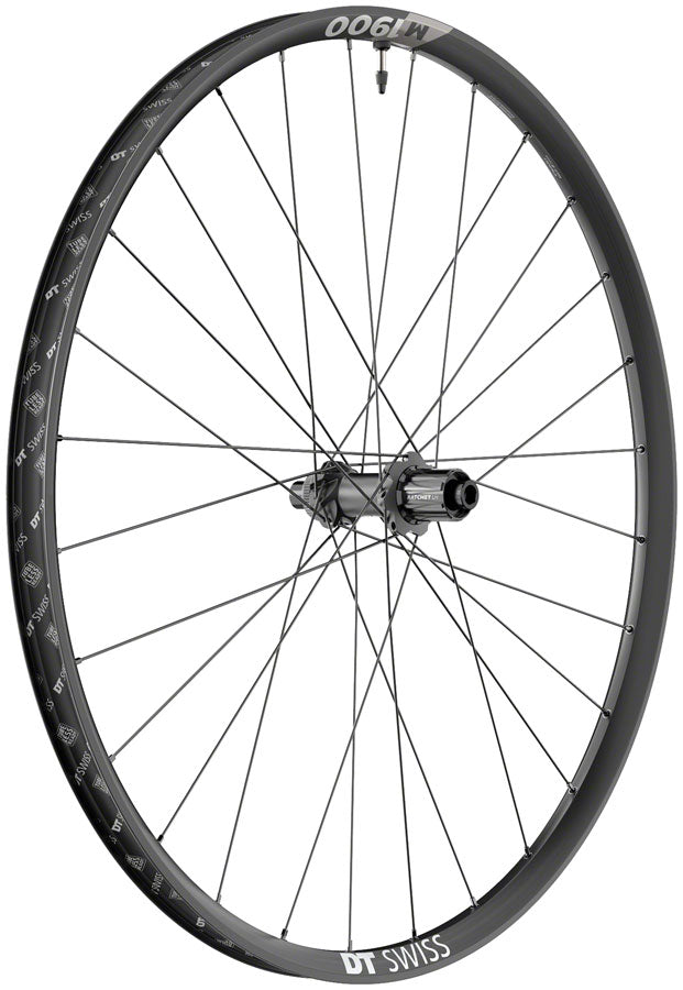 DT Swiss M 1900 Spline 30 Rear Wheel 27.5in 12x142mm Center Lock HG 11 Black