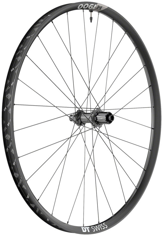 DT Swiss M 1900 Spline 30 Rear Wheel 29in 12x142mm Center Lock HG 11 TCS Black