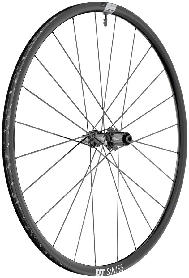 DT Swiss P 1800 Spline Rear Wheel - 700, 12 x 142mm, Center-Lock, HGR11, Ratchet LN 18, Black