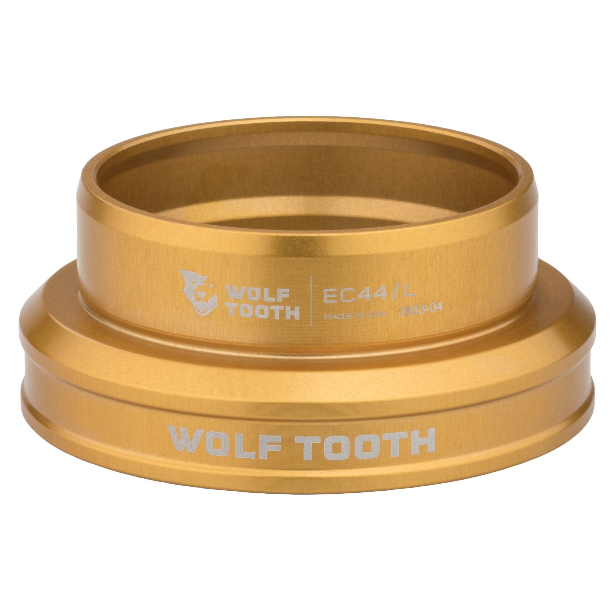 Wolf Tooth Premium Headset - EC44/40 Lower, Gold Stainless Steel Bearings