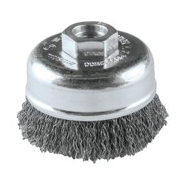 Makita A-98398 3 Inch Crimped Wire Cup Brush, 5/8 Inch-11