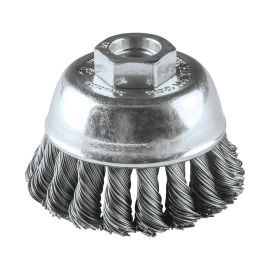 Makita A-98435 2-3/4 Inch Knot Wire Cup Brush, Stainless, 5/8 Inch-11