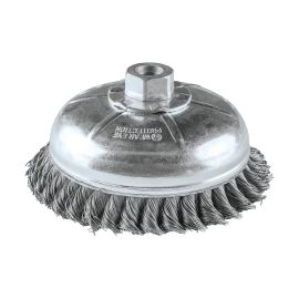 Makita A-98479 6 Inch Knot Wire Cup Brush, 5/8 Inch-11