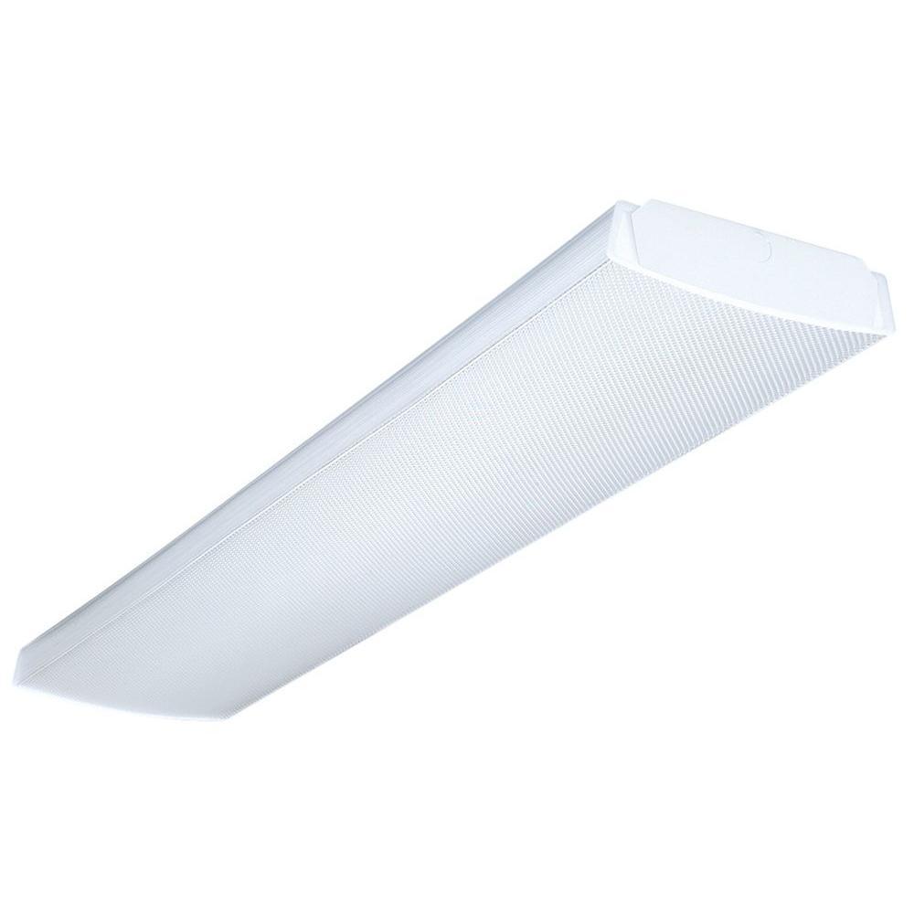 4 ft. 32-Watt T8 White Wraparound Light