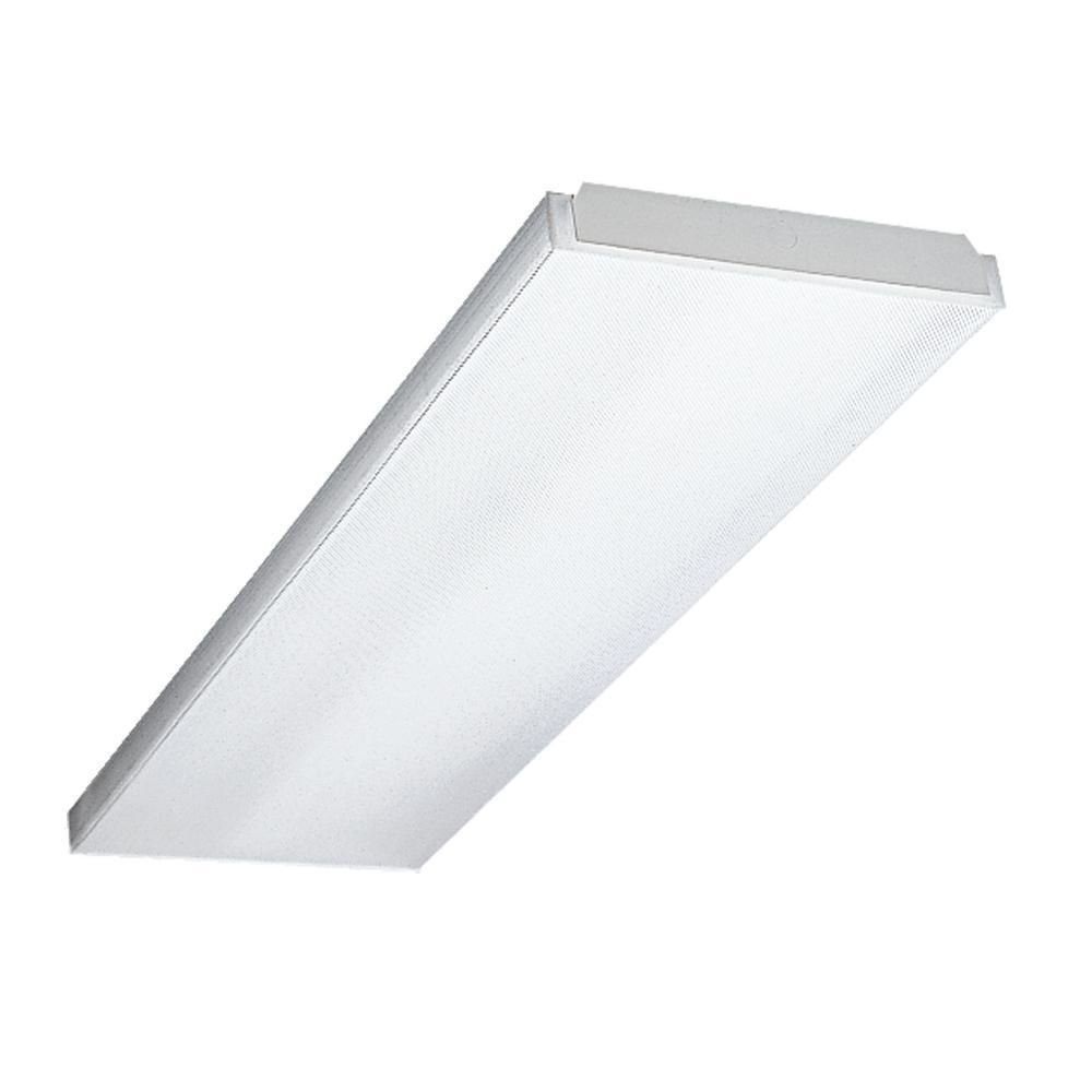 4-Light 4 ft. White Wraparound Light