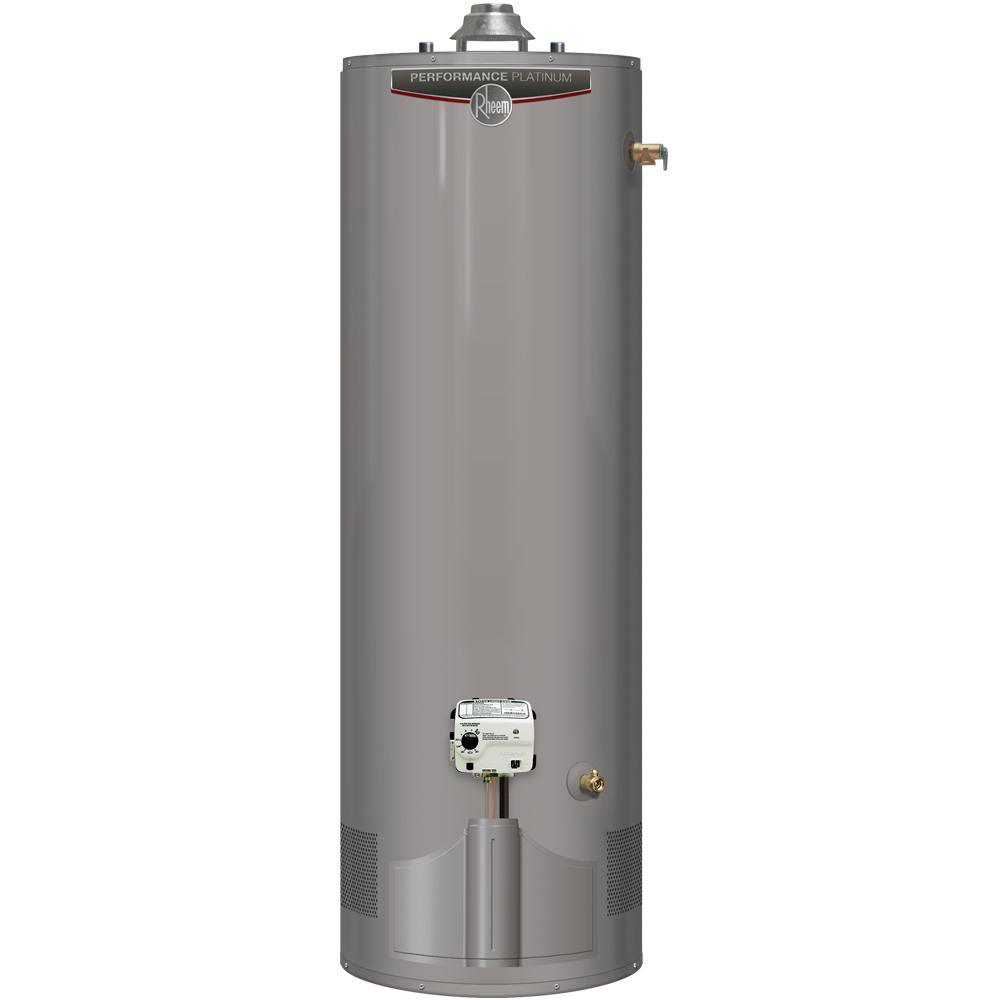 Performance Platinum 40 Gal. Tall 12 Year 38,000 BTU Ultra Low NOx (ULN) Natural Gas Tank Water Heater