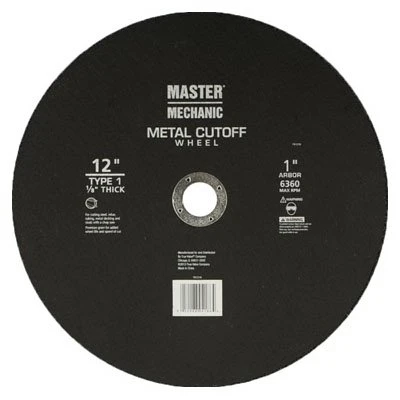 12-inch Metal Cutting Portable Saw Cutoff Wheel For Power Tools