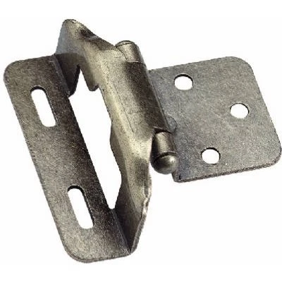 1/2-in. Antique English Overlay Hinges, 2-pk.