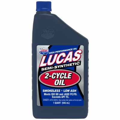 High Performance Semi-synthetic Two-cycle Engine Oil, One Quart Bottle