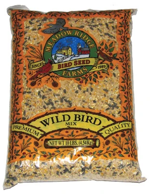 Wild Bird Food Blend, 10 Pounds, Premium Quality Mix For Attracting Various Bird Species