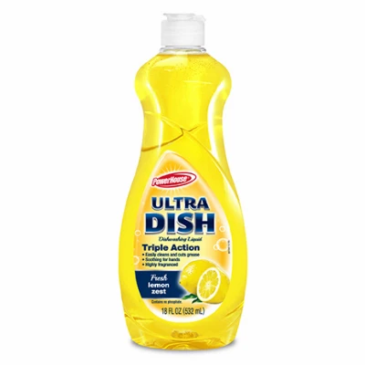 Lemon Dish Detergent, 25 Oz.
