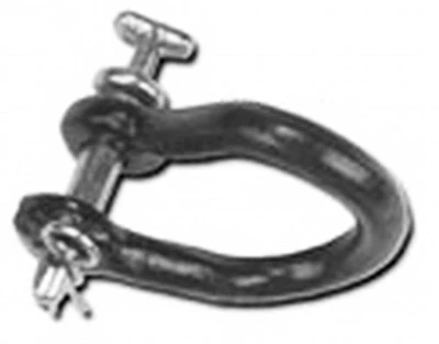 Black Twisted Clevis, 3/4 Inch By 3-1/2 Inch