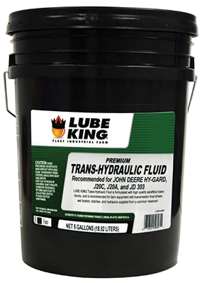 John Deere Hydraulic Fluid 5 Gallons High Performance Tractor Fluid
