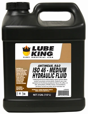 Hydraulic Fluid, Aw Iso 46, 2-gallons