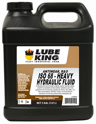 Hydraulic Fluid Aw Iso 68, 2 Gallon Container, Industrial Grade