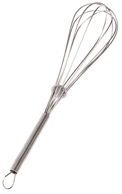 Farm Mixing Whisk Metal Construction 12 Inch Length Durable Handle