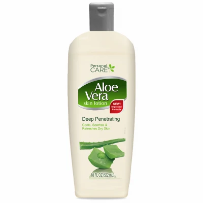 Aloe Vera Enriched Skin Lotion, Moisturizing, 18 Ounce Bottle