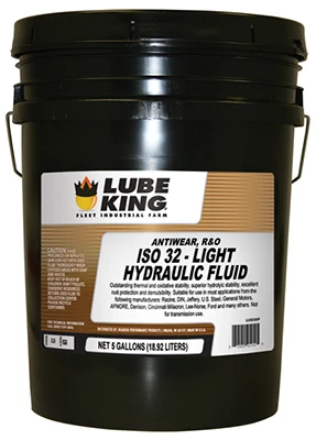 Hydraulic Fluid Aw Iso 32, 5 Gallon Container, Industrial Grade