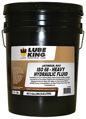 Hydraulic Fluid Aw Iso 68, 5 Gallon Container, Industrial Grade