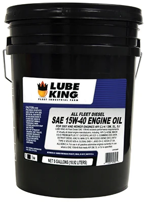 Fleet Oil 15w-40 Heavy Duty Motor Oil 5 Gallon Pail